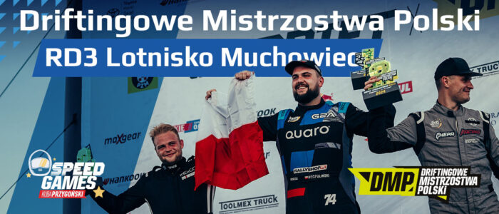 Driftingowe Mistrzostwa Polski – runda trzecia, lotnisko Muchowiec, Katowice