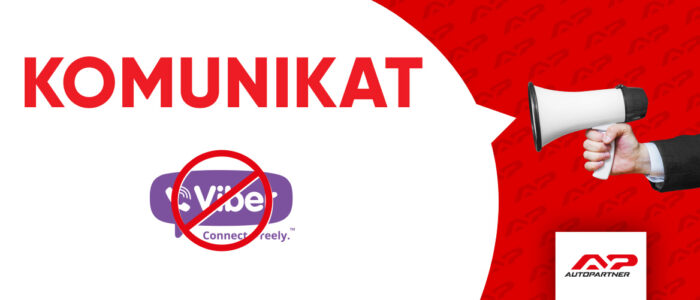 Komunikat firmy dot. komunikatora Viber