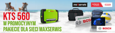 KTS 560 w promocyjnym pakiecie dla sieci MaXserwis