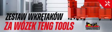 Zestaw wkrętaków za wózek Teng Tools