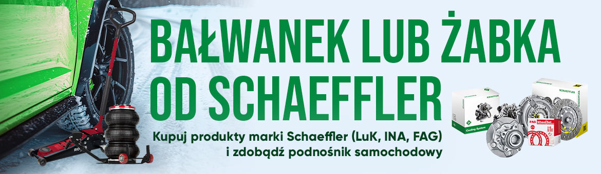 Bałwanek lub żabka od Schaeffler