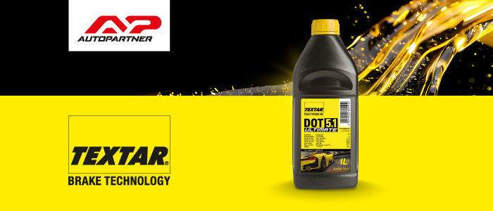 Ulepszony płyn hamulcowy Textar DOT5.1 Ultimate – większa skuteczność hamowania
