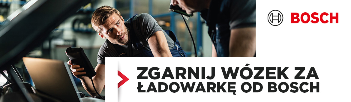 Zgarnij wózek za ładowarkę od Bosch