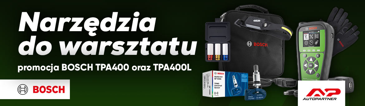 Narzędzia do warsztatu – promocja Bosch TPA400 oraz TPA400L