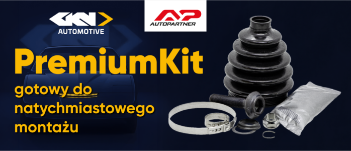 GKN Automotive PremiumKit - kompletny zestaw do szybkiej wymiany mieszka