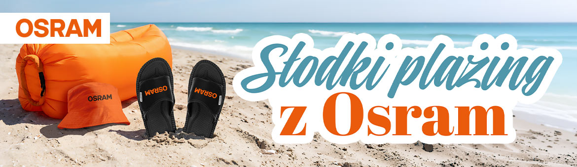 Słodki plażing z Osram