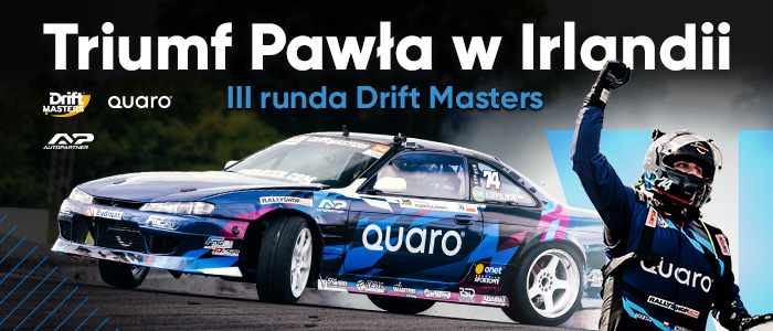 Paweł Korpuliński triumfuje w Irlandii! Emocjonująca runda Drift Masters na Mondello Park
