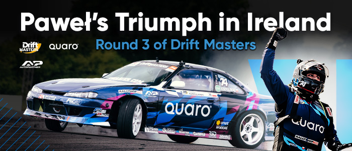 Paweł Korpuliński triumphs in Ireland! A thrilling Drift Masters round at Mondello Park