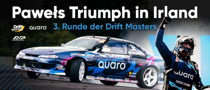 Paweł Korpuliński triumphiert in Irland! Spannende Drift-Masters-Runde im Mondello Park