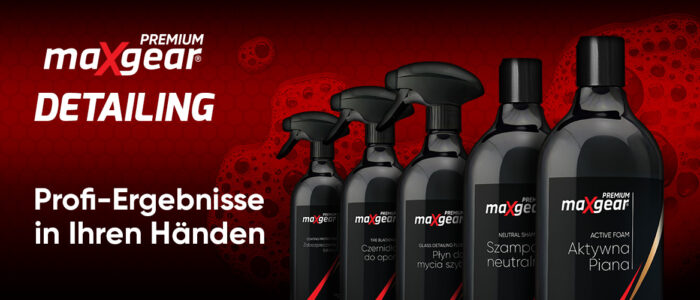 Detailing MaXgear Premium – Professionelle Fahrzeugpflege auf höchstem Niveau