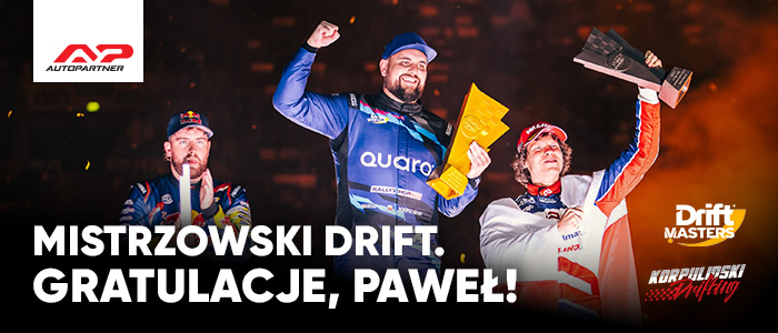 🏆 Paweł Korpuliński mistrzem Drift Masters 2026!