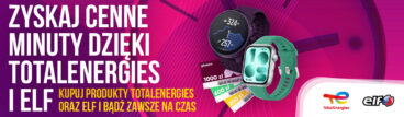 Zyskaj cenne minuty dzięki TotalEnergies i Elf